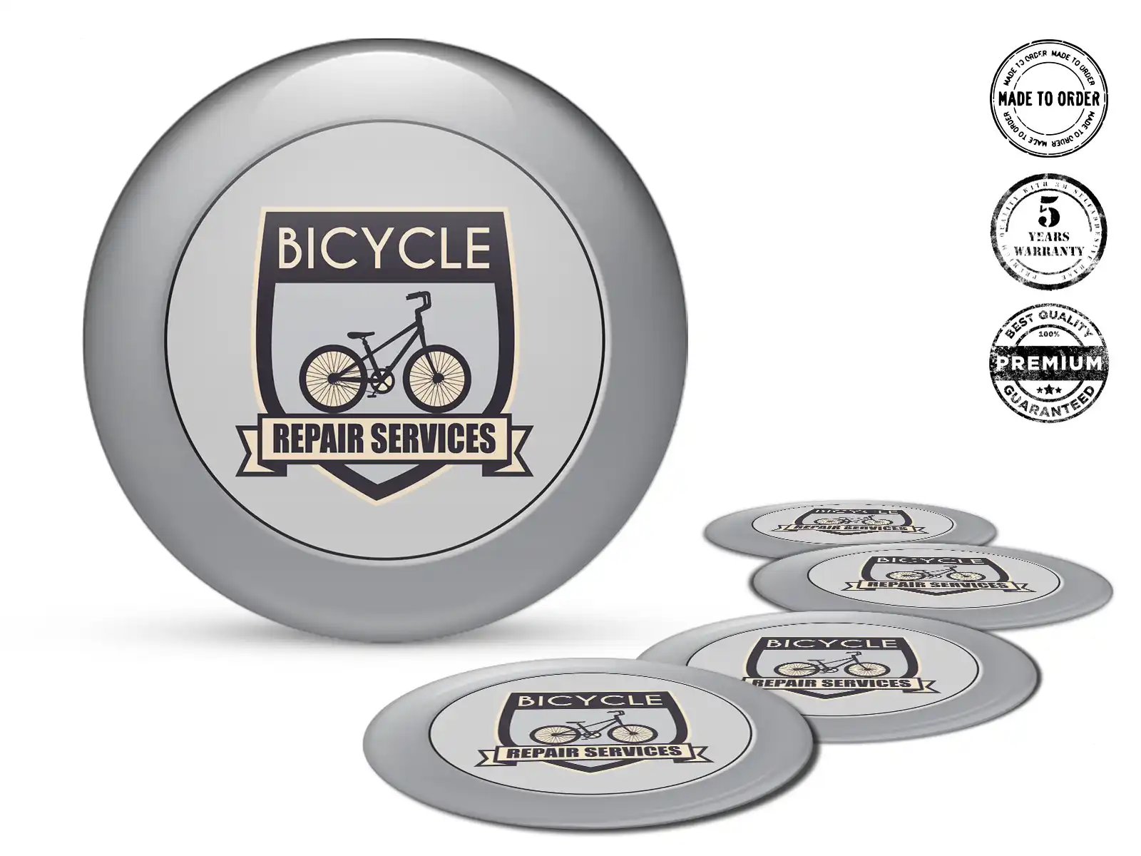 Wheel Decals Version Custom Resin Stickers